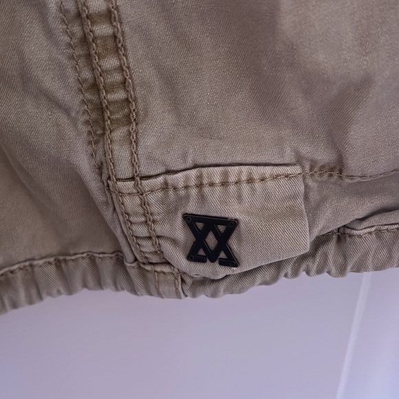 Aritzia Talula Hooded Beige Utility Jacket Size XS - Picture 7 of 14